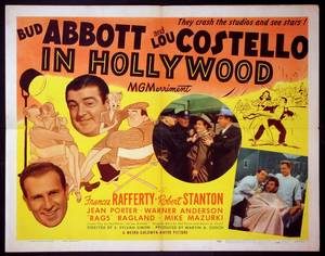 Judi Abbott Porn - ABBOTT AND COSTELLO IN HOLLYWOOD (aka Bud Abbott and Lou Costello in  Hollywood) @