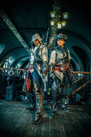 Aveline De Grand Pre Porn - Assassins Creed III Connor Kenway and Aveline de Grandpre Cosplay on Global  Geek News.