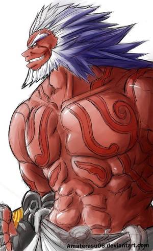 Asura Wrath Yaoi Porn - August from Asura's Wrath, the most brutal and badass boss ever! It's a  shame Augus had to die. Art by-----> August-sama