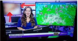 Broadcaster Porn - Local news weather report accidentally broadcast porn clips live
