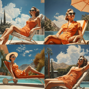 50s nude beach - The model has gotten so prude that it's starting to get ridiculous. See the  following images/prompts : r/midjourney