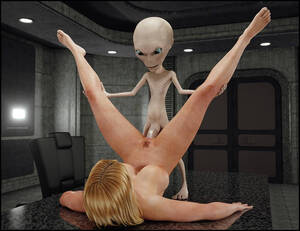 Alien Attacking Woman Porn - Alien Attack: Alien creatures gangbang a pretty girl