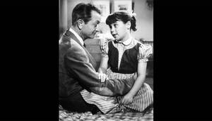 Danish Youngest Vintage Porn - Robert Young and Lauren Chapin in Father Knows Best, Child stars (Everett  Collection)