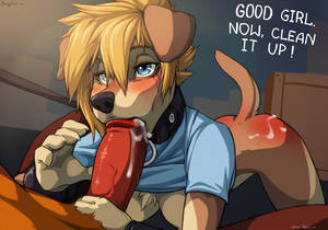 furry cum shot - [Wolfynail] Bad Girl