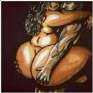 black bbw porn art - Givin Him Something He Can Feel!