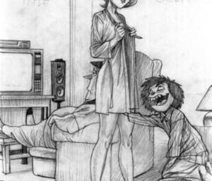 mom xxx cartoon drawing - A Tail For Billys Mom - Issue 2 - Movie Night | Erofus - Sex and Porn Comics