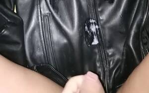 black leather cum - Ana Logan Porn Videos | Faphouse