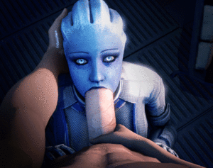 liara deepthroat blowjob - Liara Bj Gif #60375 | Hentai Gifs