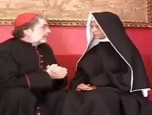 fat blonde nun - Tanned thicc PAWG leggy curvy big tits desperate blonde Nun enjoys fat old  perv Priests thick cock in all holes to creampie - Anal - Sunporno