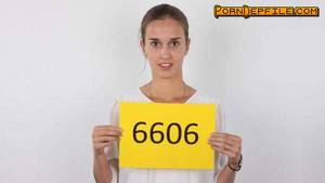 Brunette Czech Casting - CzechCasting, Czechav: Kristyna - 6606 (Brunette, Amateur, Teen, Casting)
