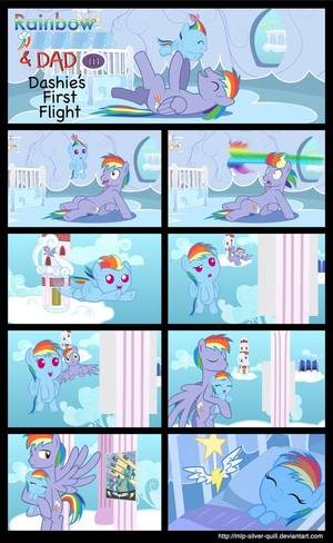 Mlp Porn Hospital - Rainbow dashes first flight