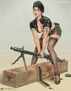 Nazi Pin Up Porn - Pin Up Cartoons, Sexy Cartoons, Tank Girl, Pin Up Girls, Photo S, German  Army, Pin Up Art, Pinup, War