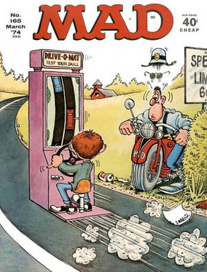 Mad Magazine Cartoon Porn - MAD Magazine, Don Martin cover art, March 1974