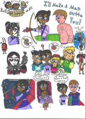 Gay Porn Total Drama Lorenzo - Lorenzo and his lady lumps by Abridgedfoamy on DeviantArt