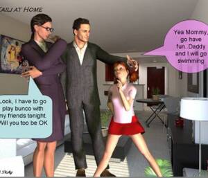 home cartoon porn - Kaili At Home | Erofus - Sex and Porn Comics