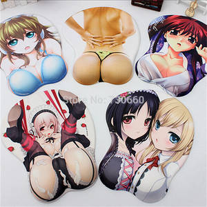 anime big tits nude - Sexy 3D Anime Mouse Pad sexy Girl Naked Body Big Boobs Inspired By Japanese  Anime Cartoon with Chest Ergonomic Wrist Rests-in Mouse Pads from Computer  ...