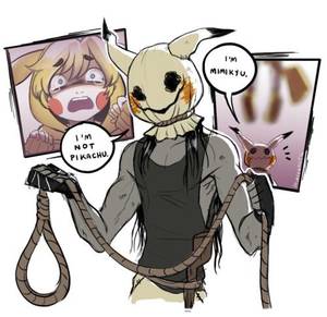 Mimikyu Cute Art Porn - Serial killer Mimikyu gijinka.