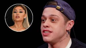 Celebrity Porn Ariana Grande - Pete Davidson Says Ariana Grande Made Him 'Famous'