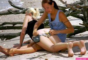 bikini bare bottom spanking - Pictures of wife after bare bottom spanking at beach - XxxJay
