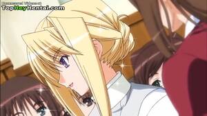 Hot Blonde Girl Hentai - Hentai Busty 18yo Blonde Girl Has Sex In Her Uniform - EPORNER