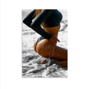 black booty sleep sex - Amazon.com: Sexy Woman Big Ass Bikini Black and White Photo Art Poster (4)  Canvas Painting Wall Art Poster for Bedroom Living Room Decor  12x18inch(30x45cm) Unframe-Style: Posters & Prints