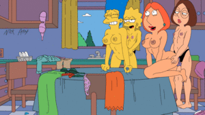 Family Guy Lesbain Porn Caption - Family Guy And Simpsons - Love Porn Gifs