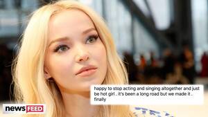 Dove Cameron Pornhub - Dove Cameron Says She's 'Happy to QUIT Acting & Singing' - YouTube