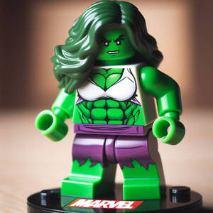 Lego Hulk Porn - Lego She-Hulk by Loki-667 on DeviantArt