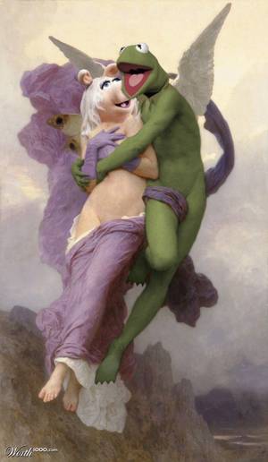 Miss Piggy Puppet Porn - Today - everyone is green Happy St. Pat's Angel Espionage: Three Prongs -  Le Ravissement de Sesame