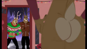 Gay Furry Deer Porn - 2D Gay Yiff by Nixxxbot Furry Porn Sex E621 Femboy Deer Group