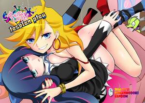 lesbian hentai panties - Stepsis Chu Chu Les Play - Lesbian Play- Panty And Stocking With Garterbelt  Hentai Shemales â€“ Hentaix.me