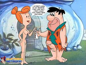 Flintstones Lesbian - The Flintstones- Wet Wilma - Porn Cartoon Comics