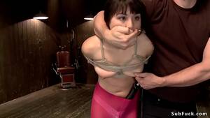 japanese petite bondage - Gagged petite Japanese slave Milcah Halili gets upside down suspension and  hogtie and whip from her master then vibrates in crotch rope bondage -  XNXX.COM