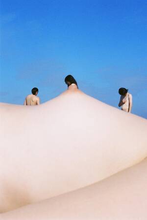 asian nudist voyeur - John Yuyi - People on the beach 5 â€“ John Yuyi, Nude, Human Figure,  Photography, Abstract For Sale at 1stDibs