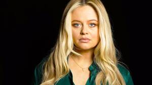 Bbc Prison Sissy Caption Porn - Emily Atack: 'Is it my fault I'm sent explicit messages?' - BBC News