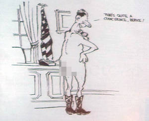 Calvin And Hobbes Mom Pussy - Bill Watterson The syndicate passed on Watterson's post-Calvin And Hobbes  strip proposal, Naked Reagan On The Phone.