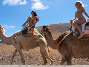Egyptian Porn Star Riding Camel - Lea Tyron on naked camel trek | Sexy-Models.Net