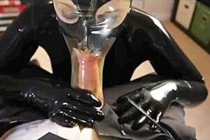 cum on rubber fetish - Latex breathplay gummi rubber cumshot, watch free porn video, HD XXX at  tPorn.xxx