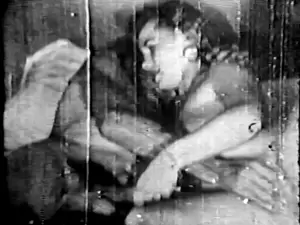 1930s Porn Cumshot - Cumshot in Hairy Pussy: 1930s Retro Big Tits Mature Woman Fucked Hard