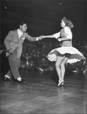 Jitterbug Dance Porn - 1950sunlimited: Couple dancing a Jitterbug Porn Photo Pics