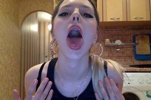 begging for cum - Loading image of NaughtyVal... HOT SLUT MOUTH BEGGING FOR CUM!!!