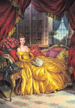 Beauty And The Beast Triplets Porn - Belle