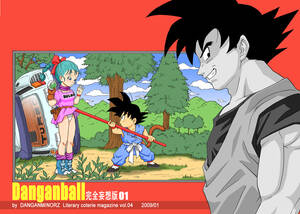 bulma hentai monster - Danganball Kanzen Mousou Han 01 (Dragon Ball) [German]: Bulma and Gohan are  attcked by one big and very horny monster! â€“ Dragon Ball Z Hentai