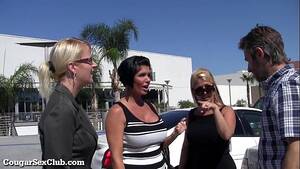 cougar group - Hot Group Sex with 3 Horny Cougar MILFs! - XVIDEOS.COM