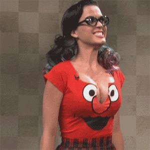 Elmo Porn Captions - Katy Perry in that Elmo shirt -- we all know which one I'm talking about  Porn Pic - EPORNER