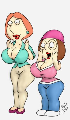 Cartoon Porn Meg Griffin Big Breasts - Rule 34 - alternate breast size ass big ass big breasts breasts family guy  lois griffin maxtlat meg griffin milf | 1939447