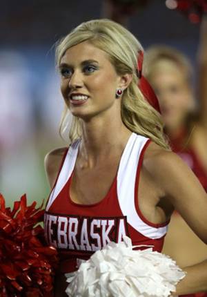 Nebraska Cheerleader Porn - 20 Photos of the hottest Nebraska college football cheerleaders in 2014