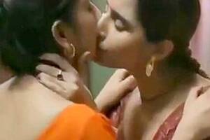 hot indian lesbians - Lesbian Kiss With Hot Indian