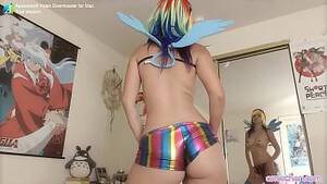 Busty Cosplay Porn Fluttershy - Rainbow Dash Cosplay - XVIDEOS.COM
