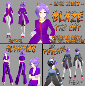 Blaze The Cat Human Porn - MMD Blaze the Cat V2.1 (Sonic Series) DL by petite-neko-kitsune on  DeviantArt